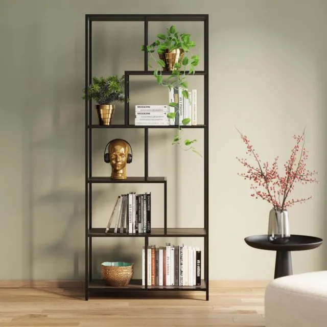 KARE Design Etagère Loftie noir 77x185cm> Meubles