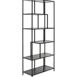 KARE Design Etagère Loftie noir 77x185cm><noscript><img width=
