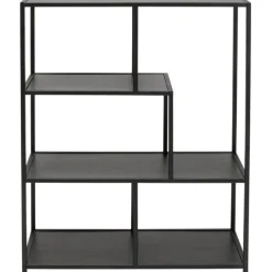 KARE Design Etagère Loftie noir 77x100cm> Meubles