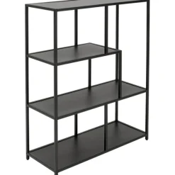 KARE Design Etagère Loftie noir 77x100cm> Meubles