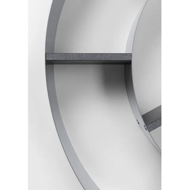 KARE Design Etagère murale Snail argenté-gris> Meubles