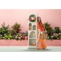 KARE Design Etagère Paco blanc 48x180cm> Meubles