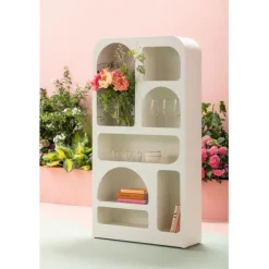 KARE Design Etagère Paco blanc 95x180cm> Meubles