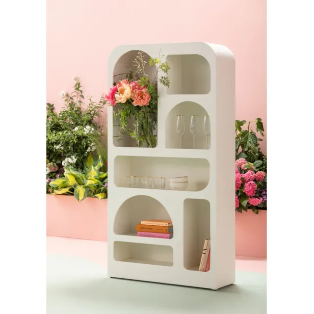 KARE Design Etagère Paco blanc 95x180cm> Meubles