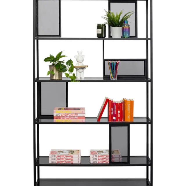 KARE Design Etagère Skyler smoke 115x195cm> Meubles