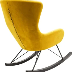 KARE Design Fauteuil à bascule Oslo jaune><noscript><img width=