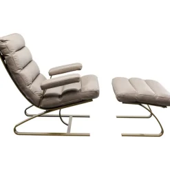 KARE Design Fauteuil + repose-pied Novel> Meubles