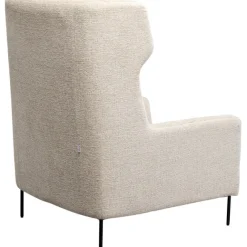 KARE Design Fauteuil + tabouret Quinn High beige><noscript><img width=