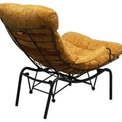 KARE Design Fauteuil + tabouret Vienna Swing jaune><noscript><img width=