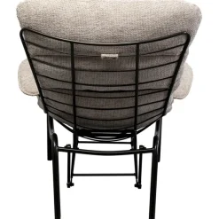 KARE Design Fauteuil + tabouret Vienna Swing beige><noscript><img width=