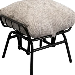 KARE Design Fauteuil + tabouret Vienna Swing beige><noscript><img width=