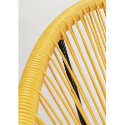 KARE Design Fauteuil Acapulco jaune (set de 2)> Meubles