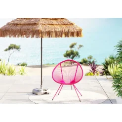 KARE Design Fauteuil Acapulco Mono fuchsia> Meubles