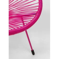 KARE Design Fauteuil Acapulco Mono fuchsia><noscript><img width=