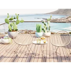 KARE Design Fauteuil Acapulco Mono greige> Meubles