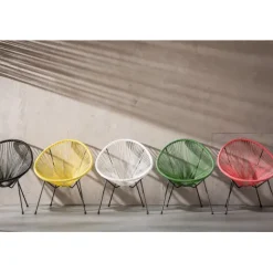 KARE Design Fauteuil Acapulco Mono noir> Meubles