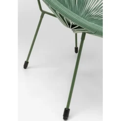 KARE Design Fauteuil Acapulco Mono vert (set de 2)><noscript><img width=