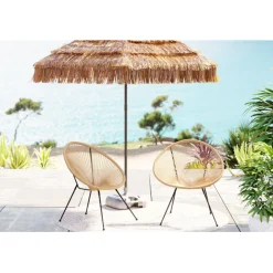 KARE Design Fauteuil Acapulco nature (set de 2)> Meubles
