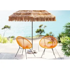 KARE Design Fauteuil Acapulco orange (set de 2)> Meubles