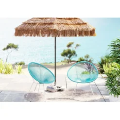 KARE Design Fauteuil Acapulco turquoise (set de 2)> Meubles