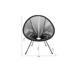 KARE Design Fauteuil Acapulco turquoise><noscript><img width=