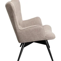 KARE Design Fauteuil Black Vicky marron clair><noscript><img width=