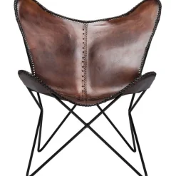 KARE Design Fauteuil Butterfly marron eco.> Meubles
