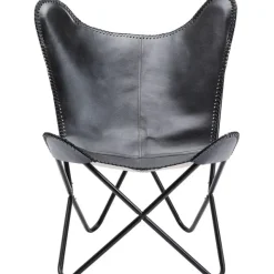 KARE Design Fauteuil California cuir noir> Meubles