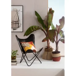 KARE Design Fauteuil California cuir noir><noscript><img width=