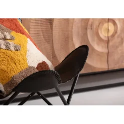 KARE Design Fauteuil California cuir noir><noscript><img width=