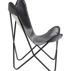 KARE Design Fauteuil California cuir noir><noscript><img width=