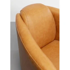 KARE Design Fauteuil Cigar Lounge cuir  marron clair><noscript><img width=