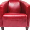 KARE Design Fauteuil Cigar Lounge rouge> Meubles