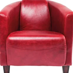 KARE Design Fauteuil Cigar Lounge rouge> Meubles