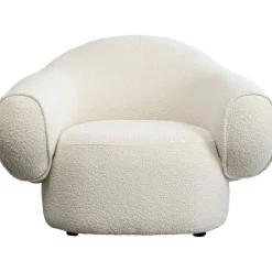 KARE Design Fauteuil Dreamy bouclé crème> Meubles
