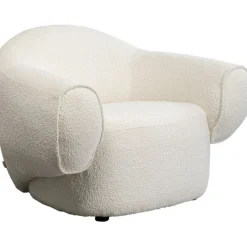 KARE Design Fauteuil Dreamy bouclé crème> Meubles