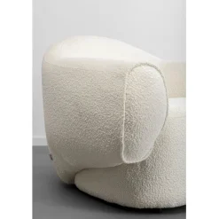 KARE Design Fauteuil Dreamy bouclé crème><noscript><img width=