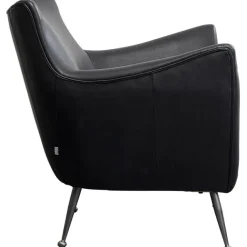 KARE Design Fauteuil Goldfinger noir><noscript><img width=