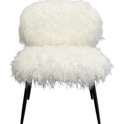 KARE Design Fauteuil Hairy blanc> Meubles