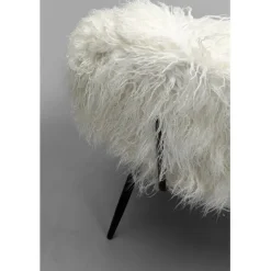 KARE Design Fauteuil Hairy blanc><noscript><img width=