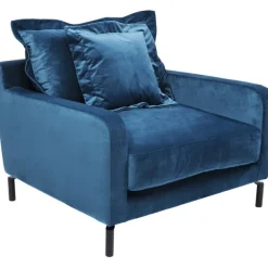 KARE Design Fauteuil Lullaby pétrole><noscript><img width=
