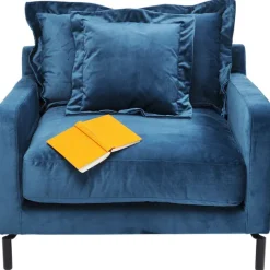 KARE Design Fauteuil Lullaby pétrole><noscript><img width=