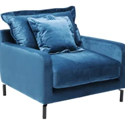 KARE Design Fauteuil Lullaby pétrole><noscript><img width=