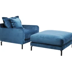 KARE Design Fauteuil Lullaby pétrole><noscript><img width=