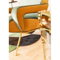 KARE Design Fauteuil Luna haut dossier vert><noscript><img width=