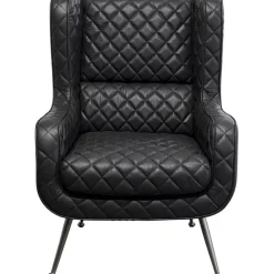 KARE Design Fauteuil Nonna noir> Meubles