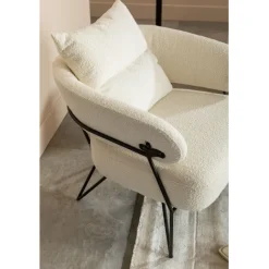 KARE Design Fauteuil Peppo blanc><noscript><img width=