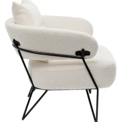 KARE Design Fauteuil Peppo blanc><noscript><img width=