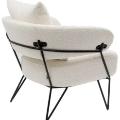 KARE Design Fauteuil Peppo blanc><noscript><img width=