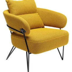 KARE Design Fauteuil Peppo jaune><noscript><img width=
